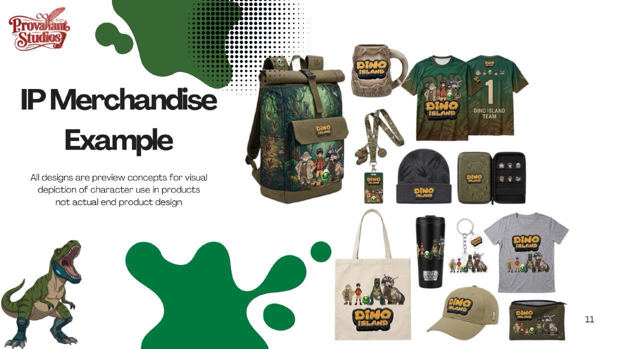 Dino Island Merch